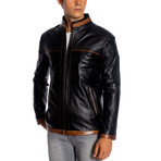 Jeremy Leather Jacket // Black (S)