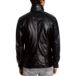 Montel Leather Jacket // Black (M)