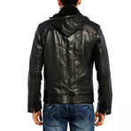 Morgan Leather Jacket // Black (4XL)