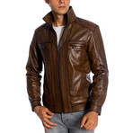 Kristof Leather Jacket // Antique (XS)