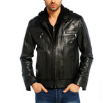 Morgan Leather Jacket // Black (3XL)