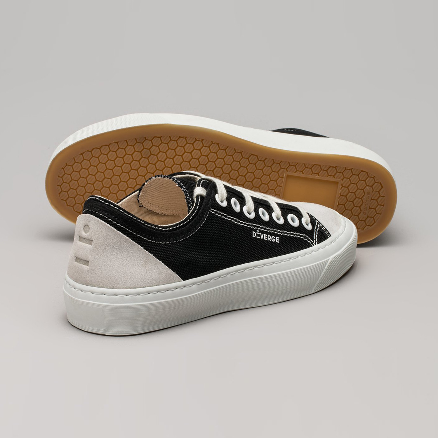 Full Color Canvas Sneakers V2 // Black (US: 10.5) - Diverge Sneakers ...