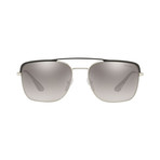 Men's Sunglasses // Silver + Gray
