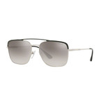 Men's Sunglasses // Silver + Gray