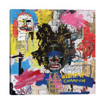 Portrait of Basquiat // PinkPankPunk (26"W x 26"H x 1.5"D)