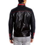 Andrew Leather Jacket // Black (XL)