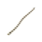 Damiani La Perle 18k White Gold Diamond + Pearl Bracelet // Store Display