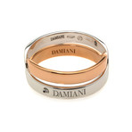 Damiani Abbracio 18k Two-Tone Gold Diamond Accent Ring // Ring Size: 7.25 // Store Display
