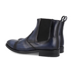 Cambol Leather Chelsea Boots // Navy (Euro: 44)