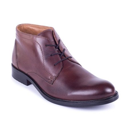 Arno Leather Boot // Brown (Euro: 44) - Nordic Baltic Trade - Fashion ...
