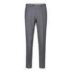 Super 140's Wool Slim Fit 2-Piece Pick Stitch Suit // Coal (US: 40R)