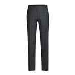 Super 140's 2-Piece Classic Fit Suit + Flat Front Pant // Gray Plaid (US: 36R)