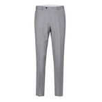 Super 140's Wool Slim Fit 2-Piece Pick Stitch Suit // Gray (US: 36R)