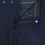 Super 140's Wool Classic Fit 2-Piece Pick Stitch Suit // Navy (US: 36R)