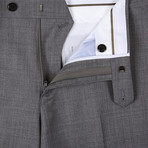 Super 140's Wool Slim Fit 2-Piece Pick Stitch Suit // Coal (US: 38R)