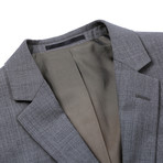Super 140's Wool Slim Fit 2-Piece Pick Stitch Suit // Coal (US: 36R)