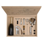 Oeno Box Connoisseur N°1 // Wine Tools Birch Woden Box