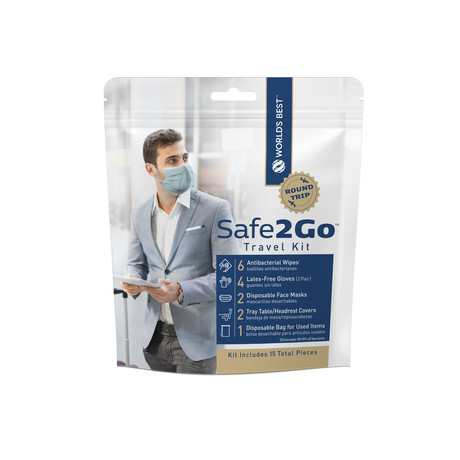 Safe2Go Travel Kit // Round Trip // 60 Piece Set
