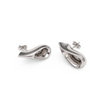 Sculptural Earrings // Sterling Silver