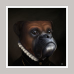 Limited Edition Renaissance Dog Giclee // Izzy (Small)