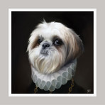 Limited Edition Renaissance Dog Giclee // Pepper (Small)