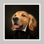 Limited Edition Renaissance Dog Giclee // Hap (Small)
