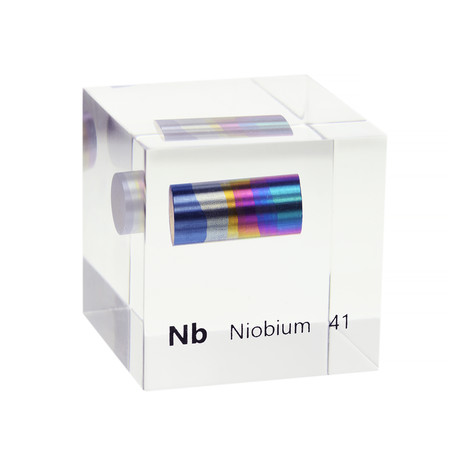 Lucite Cube // Niobium