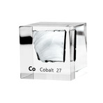 Lucite Cube // Cobalt
