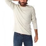 Ricky Ottoman Long Sleeve T-Shirt // Oatmeal Heather (S)