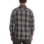 Drew Flannel Shirt // Olive (XL)