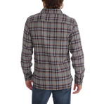 Henry Flannel Shirt // Navy (XL)