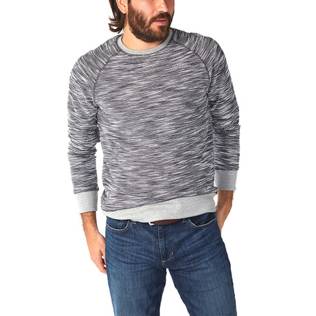 Dylan Crewneck Long-Sleeve Pullover // Charcoal (XS)