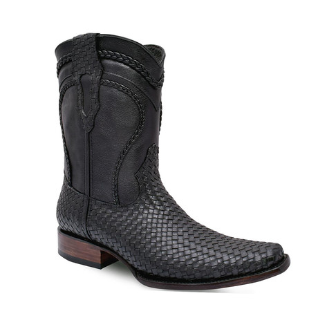 Rodeo Square Boot Petatillo // Black (US: 7EE)