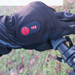 Heated Waterproof Gloves + Grip // Black (2X-Small)