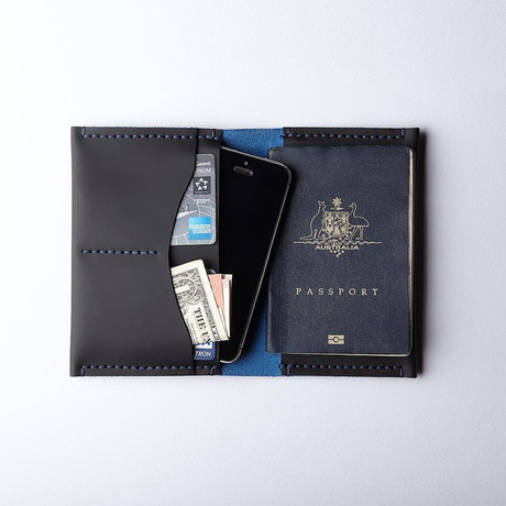 Passport Sleeve // Scuba Black