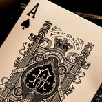 Hudson Playing Cards // Black // Set of 2