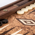 Backgammon Set // Walnut Tree Root