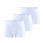Boxer Briefs // White // Pack of 3 (M)
