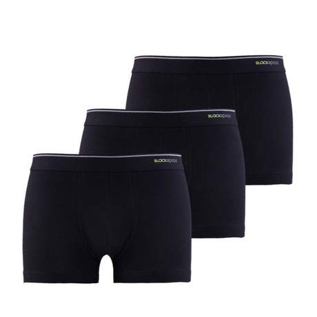 Boxer Briefs // Black // Pack of 3 (XS)