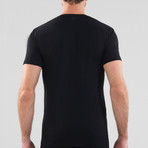 Crewneck T-Shirt // Black (L)