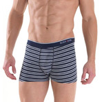 Stripe Boxers // Navy // Pack of 2 (M)