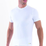Basic T-Shirt // White // Pack of 2 (XS)
