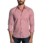 Long Sleeve Button-Up Shirt // Red Gingham (2XL)