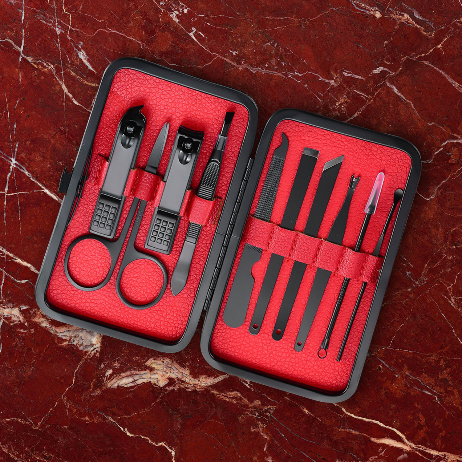 Manicure Set // 10 Pieces (Black) - Breza co. - Touch of Modern