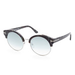 Women's FT0608-55X-54 Jack Sunglasses // Black + Blue Gradient