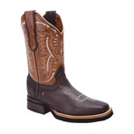 Rodeo Square Boot // Brown (US: 7.5EE)