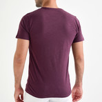Basic T-Shirt // Plum (XS)