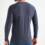 Long-Sleeve T-Shirt // Navy Blue (XS)