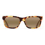 Maui Jim // Men's Eh Brah Polarized Sunglasses // Tokyo Tortoise + Bronze