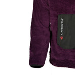 Welsoft Fleece Hoodie With Ultra Tech // Purple (L)